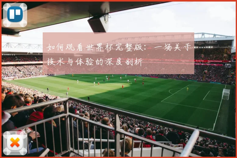 如何观看世界杯完整版：一场关于技术与体验的深度剖析